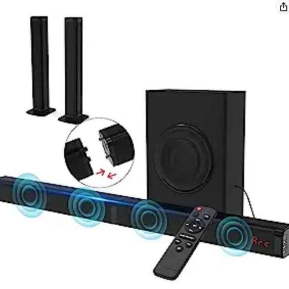 GOKUID STORM 2.1 CH SOUND BAR WITH SUBWOOFER BRAND NEW IN BOX - Picture 6 of 9